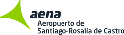 Santiago–Rosalía de Castro Airport logo