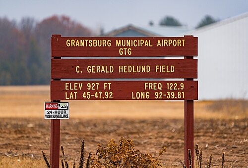 Grantsburg Municipal Airport (GTG)