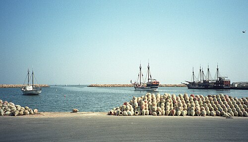 Fishing port of Adjim