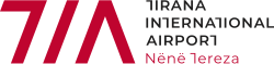 Tirana International Airport Nënë Tereza logo