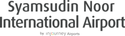 Syamsudin Noor International Airport logo