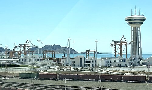 Turkmenbashi international seaport