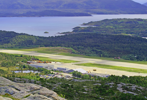 Kristiansund Airport, Kvernberget (KSU)