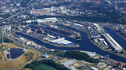 Rhine ports Karlsruhe
