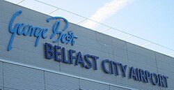 George Best Belfast City Airport logo