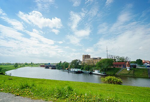 Torgau harbour