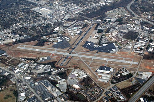 Greenville Downtown Airport (GMU)