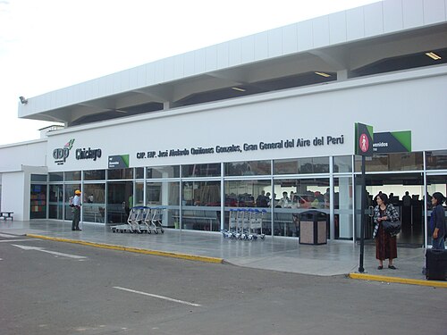 Cap. FAP José A. Quiñones Gonzáles International Airport (CIX)