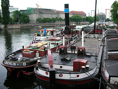 Historic harbor Berlin