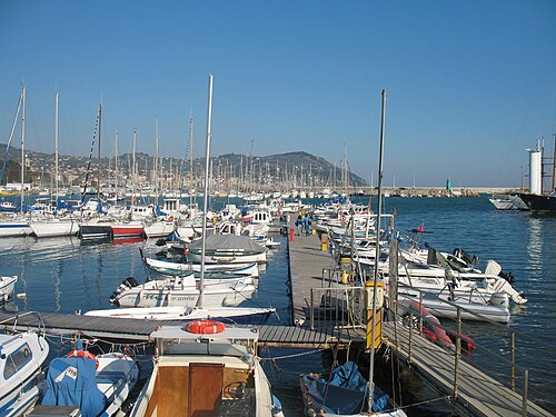 harbour of Imperia-Porto Maurizio