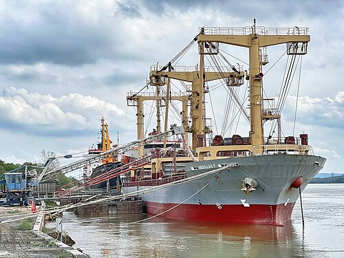 Orlivka River Port