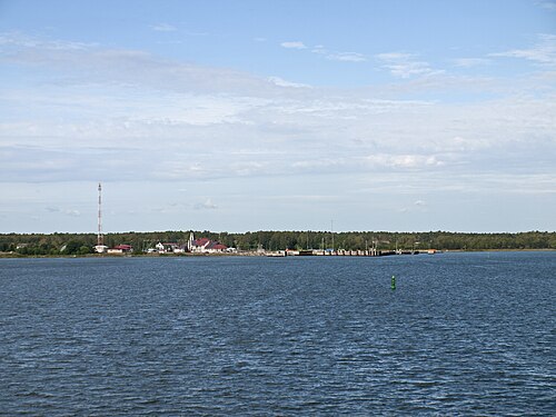 Heltermaa harbour